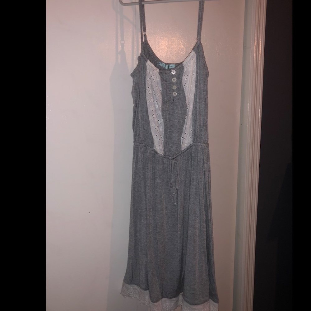 Grey summer dress